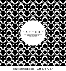 Futuristic circle line abstract pattern design. Modern round shape pattern.