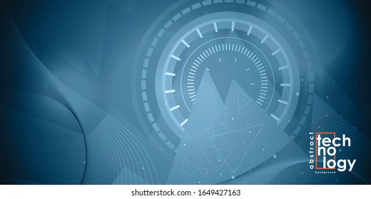 Futuristic circuit board , Electronic motherboard , Communication and engineering concept , Hi-tech digital technology concept