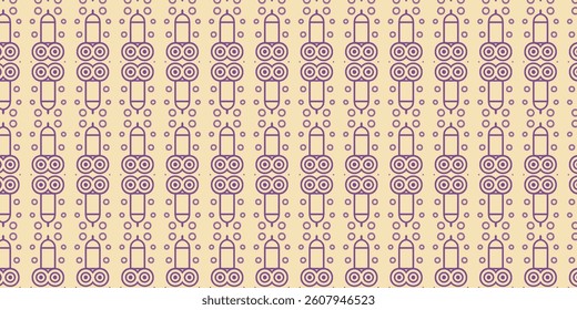 Futuristic Circuit Board Pattern with Digital Elements
