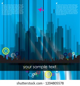 Futuristic City Background