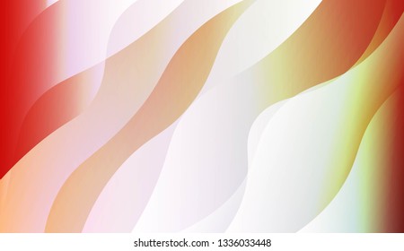 Futuristic Color Design Geometric Wave Shape. For Your Design Wallpaper, Presentation, Banner, Flyer, Cover Page, Landing Page. Vector Illustration.