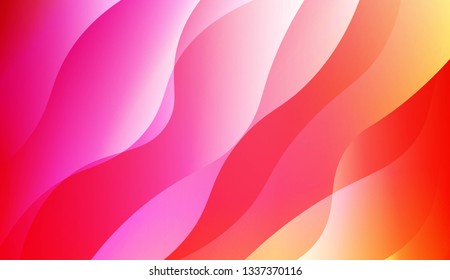 Futuristic Color Design Geometric Wave Shape. For Your Design Wallpaper, Presentation, Banner, Flyer, Cover Page, Landing Page. Vector Illustration.