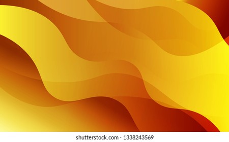 Futuristic Color Design Geometric Wave Shape. For Design Flyer, Banner, Landing Page. Vector Illustration with Color Gradient.