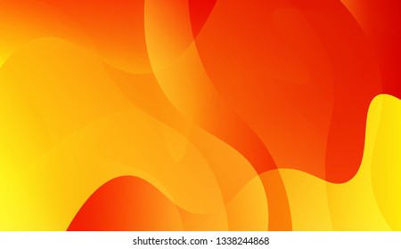 Futuristic Color Design Geometric Wave Shape. For Design Flyer, Banner, Landing Page. Vector Illustration with Color Gradient.