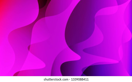 Futuristic Color Design Geometric Wave Shape. For Template Cell Phone Backgrounds. Vector Illustration.