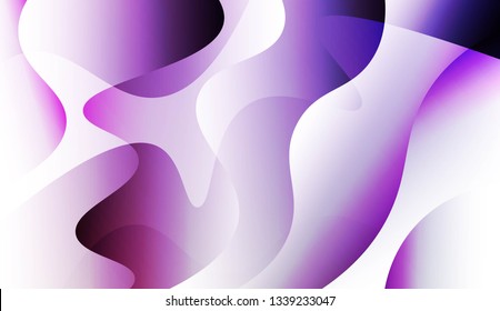Futuristic Color Design Geometric Wave Shape. For Your Design Wallpaper, Presentation, Banner, Flyer, Cover Page, Landing Page. Vector Illustration.
