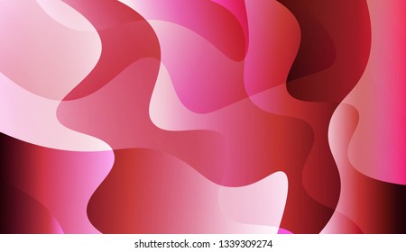 Futuristic Color Design Geometric Wave Shape. For Template Cell Phone Backgrounds. Vector Illustration.