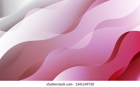 Futuristic Color Design Geometric Wave Shape. For Flyer, Brochure, Booklet And Websites Design Vector Illustration