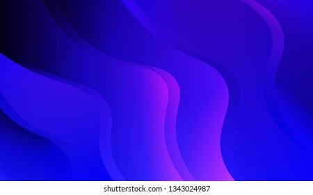 Futuristic Color Design Geometric Wave Shape. For Template Cell Phone Backgrounds. Vector Illustration.