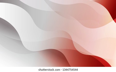 Futuristic Color Design Geometric Wave Shape. For Business Presentation Wallpaper, Flyer, Cover. Vector Illustration.