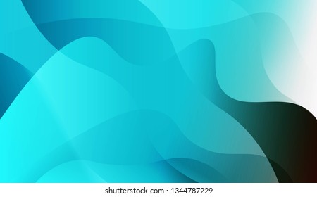 Futuristic Color Design Geometric Wave Shape. For Flyer, Brochure, Booklet And Websites Design Vector Illustration