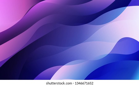 Futuristic Color Design Geometric Wave Shape. For Design Flyer, Banner, Landing Page. Vector Illustration with Color Gradient.