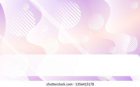 Futuristic Color Design Geometric Wave Shape, Lines, Circle. For Template Cell Phone Backgrounds. Vector Illustration with Color Gradient