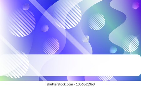 Futuristic Color Design Geometric Wave Shape, Lines, Circle. For Template Cell Phone Backgrounds. Vector Illustration with Color Gradient