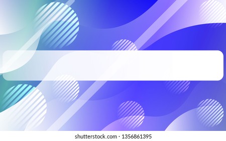 Futuristic Color Design Geometric Wave Shape, Lines, Circle. For Template Cell Phone Backgrounds. Vector Illustration with Color Gradient