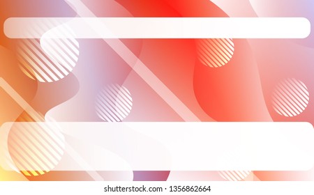 Futuristic Color Design Geometric Wave Shape, Lines, Circle. For Template Cell Phone Backgrounds. Vector Illustration with Color Gradient