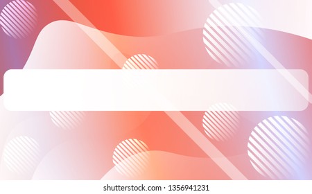 Futuristic Color Design Geometric Wave Shape, Lines, Circle. For Template Cell Phone Backgrounds. Vector Illustration with Color Gradient