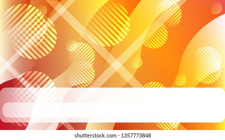 Futuristic Color Design Geometric Wave Shape, Lines, Circle. For Template Cell Phone Backgrounds. Vector Illustration with Color Gradient
