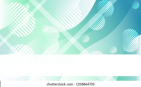Futuristic Color Design Geometric Wave Shape, Lines, Circle. For Template Cell Phone Backgrounds. Vector Illustration with Color Gradient