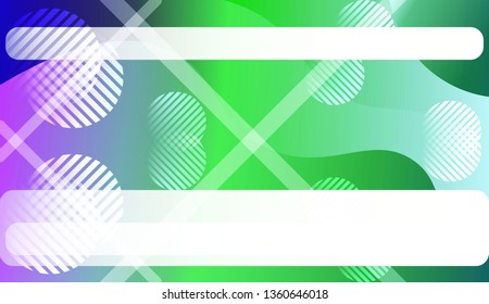 Futuristic Color Design Geometric Wave Shape, Lines, Circle. For Template Cell Phone Backgrounds. Vector Illustration with Color Gradient