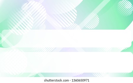 Futuristic Color Design Geometric Wave Shape, Lines, Circle. For Template Cell Phone Backgrounds. Vector Illustration with Color Gradient