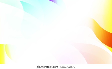 Futuristic Color Design Geometric Wave Shape. For Template Cell Phone Backgrounds. Vector Illustration with Color Gradient