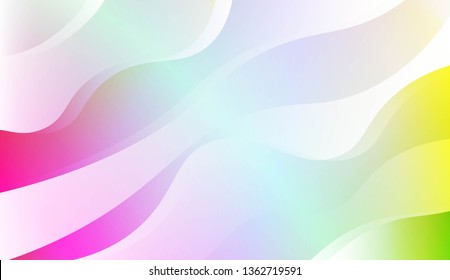 Futuristic Color Design Geometric Wave Shape. For Template Cell Phone Backgrounds. Vector Illustration with Color Gradient