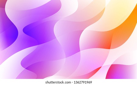 Futuristic Color Design Geometric Wave Shape. For Template Cell Phone Backgrounds. Vector Illustration with Color Gradient