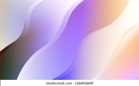 Futuristic Color Design Geometric Wave Shape. For Flyer, Brochure, Booklet And Websites Design Vector Illustration with Color Gradient