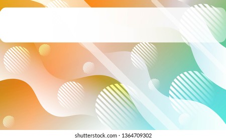 Futuristic Color Design Geometric Wave Shape, Lines, Circle. Dynamic shapes composition for landing page. For Your Design Wallpaper, Presentation, Banner, Flyer, Cover Page. Vector Illustration.