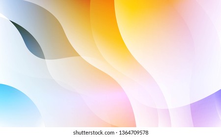 Futuristic Color Design Geometric Wave Shape. For Template Cell Phone Backgrounds. Vector Illustration with Color Gradient