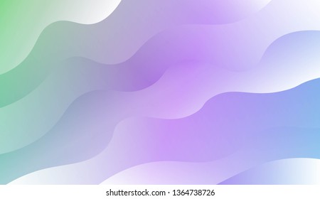 Futuristic Color Design Geometric Wave Shape. For Business Presentation Wallpaper, Flyer, Cover. Vector Illustration with Color Gradient