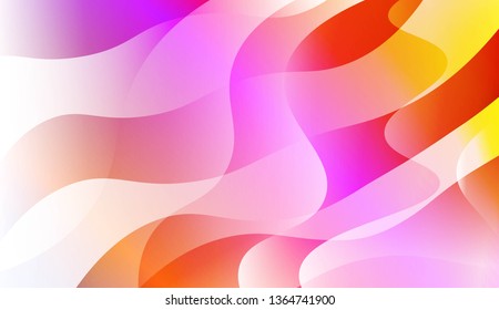 Futuristic Color Design Geometric Wave Shape. For Template Cell Phone Backgrounds. Vector Illustration with Color Gradient