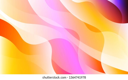 Futuristic Color Design Geometric Wave Shape. For Flyer, Brochure, Booklet And Websites Design Vector Illustration with Color Gradient