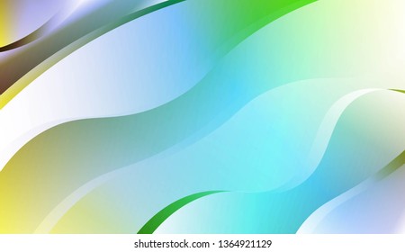 Futuristic Color Design Geometric Wave Shape. For Flyer, Brochure, Booklet And Websites Design Vector Illustration with Color Gradient