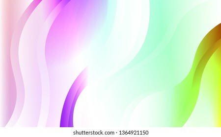 Futuristic Color Design Geometric Wave Shape. For Flyer, Brochure, Booklet And Websites Design Vector Illustration with Color Gradient