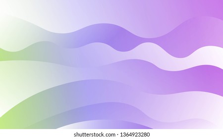 Futuristic Color Design Geometric Wave Shape. For Business Presentation Wallpaper, Flyer, Cover. Vector Illustration with Color Gradient