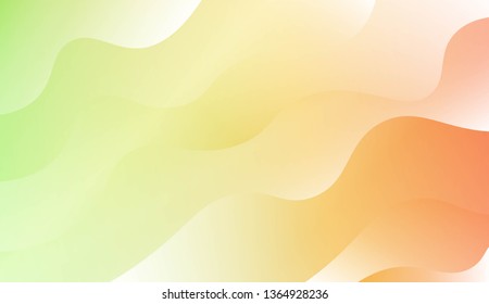 Futuristic Color Design Geometric Wave Shape. For Business Presentation Wallpaper, Flyer, Cover. Vector Illustration with Color Gradient