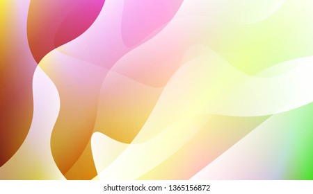 Futuristic Color Design Geometric Wave Shape. For Flyer, Brochure, Booklet And Websites Design Vector Illustration with Color Gradient