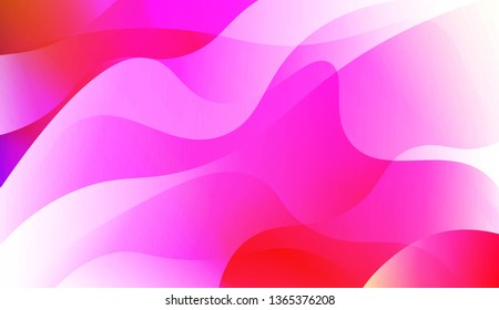 Futuristic Color Design Geometric Wave Shape. For Flyer, Brochure, Booklet And Websites Design Vector Illustration with Color Gradient