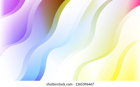 Futuristic Color Design Geometric Wave Shape. For Template Cell Phone Backgrounds. Vector Illustration with Color Gradient