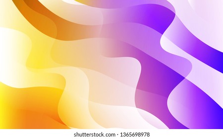Futuristic Color Design Geometric Wave Shape. For Template Cell Phone Backgrounds. Vector Illustration with Color Gradient