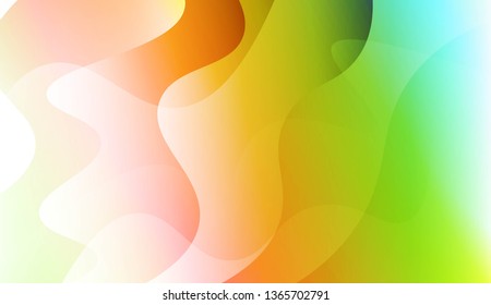 Futuristic Color Design Geometric Wave Shape. For Template Cell Phone Backgrounds. Vector Illustration with Color Gradient