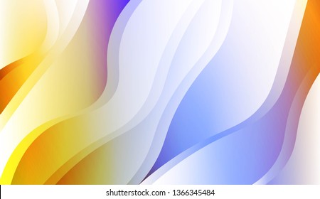 Futuristic Color Design Geometric Wave Shape. For Template Cell Phone Backgrounds. Vector Illustration with Color Gradient