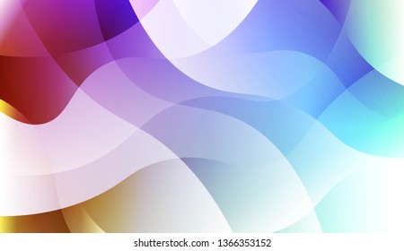 Futuristic Color Design Geometric Wave Shape. For Flyer, Brochure, Booklet And Websites Design Vector Illustration with Color Gradient