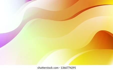 Futuristic Color Design Geometric Wave Shape. For Flyer, Brochure, Booklet And Websites Design Vector Illustration with Color Gradient