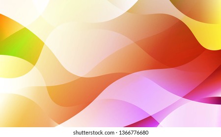 Futuristic Color Design Geometric Wave Shape. For Template Cell Phone Backgrounds. Vector Illustration with Color Gradient