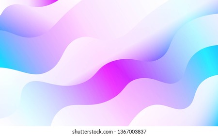 Futuristic Color Design Geometric Wave Shape. For Business Presentation Wallpaper, Flyer, Cover. Vector Illustration with Color Gradient