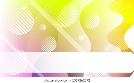 Futuristic Color Design Geometric Wave Shape, Lines, Circle. Dynamic shapes composition for landing page. For Your Design Wallpaper, Presentation, Banner, Flyer, Cover Page. Vector Illustration.