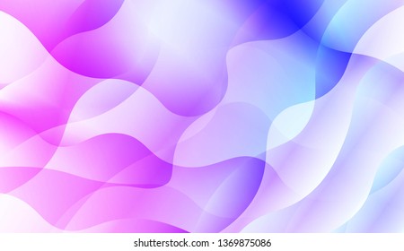 Futuristic Color Design Geometric Wave Shape, Lines. For Your Design Wallpapers Presentation. Vector Illustration with Color Gradient